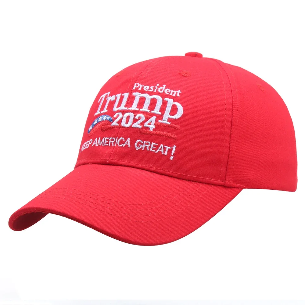 New Make America Great Again Trump Baseball Cap 2024 Republican  Embroidered Hat Wholesale