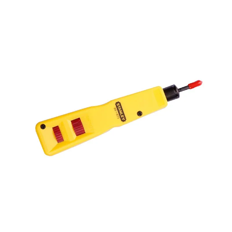 Stanley 84-873-22 Network Module Wiring Knife Adjustable Force Terminal Block Crimping Clamp Wiring Tool.