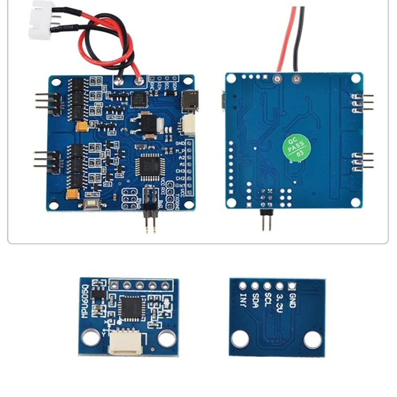 FFYY-Alexmos 2.2B2 para cámara FPV 1 Uds BGC 3,12 MOS controlador de placa controladora de cardán sin escobillas de 2 ejes de gran corriente