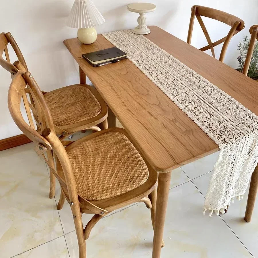 

v wholesale modern stackable grade restaurant and coffee shop furniture wooden dining oak crossback chair with rattan seat