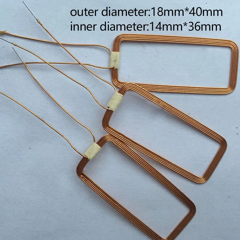 20PCS/LOT Custom 13.56MHZ Antenna Coil Card Reader RF Antenna NFC Reader 14*36MM