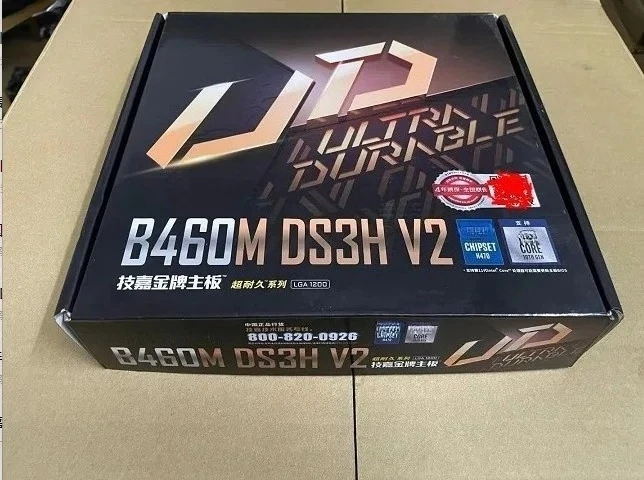 New FOR Gigabyte B460M-DS3H V2 Motherboard supports 10th generation CPU with HDMI