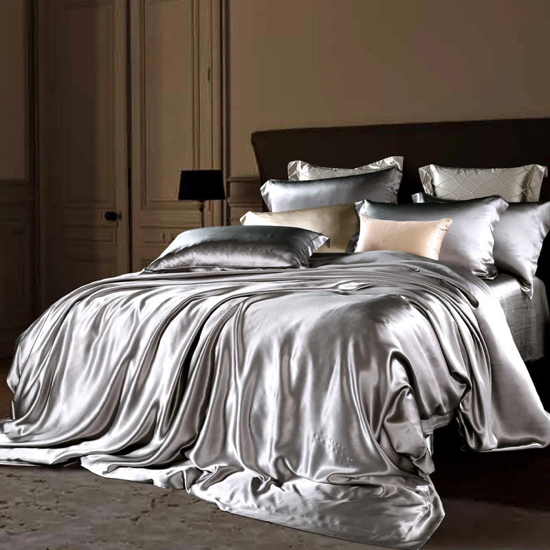 Exclusive for high-end hotels silk Bedding set Wholesale comfortable 100% silk bedding set