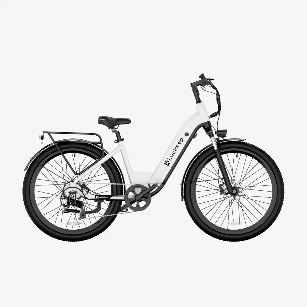 LUCKEEP X26 26" City Commuter Elektrofahrrad 750W (1300W Peak) Motor 48V 20Ah Batterie