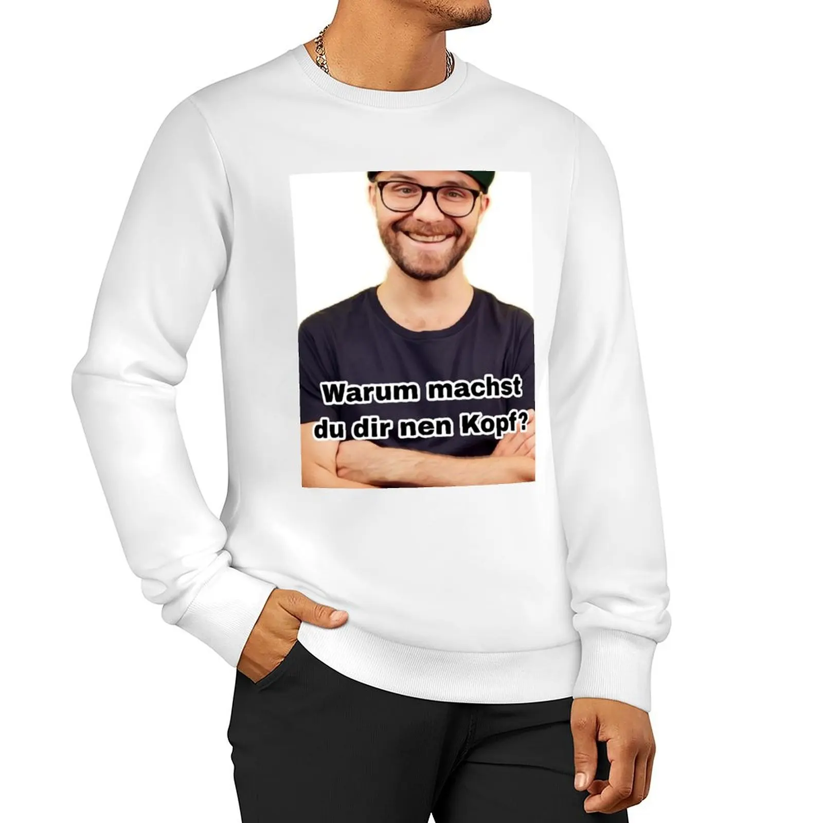 

Mark Forster - Why are you banging your head memes Sweatshirt tracksuit men men clothing aesthetic sweatshirts