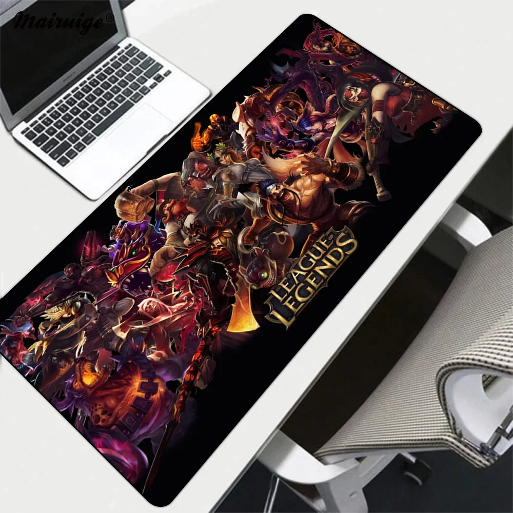 

RGB Mouse Pad Gamer Lol Mouse Mats Computer Accessories Playmat Table Cushion Gaming Mousepad Table Mat Office Carpet Desk Mat