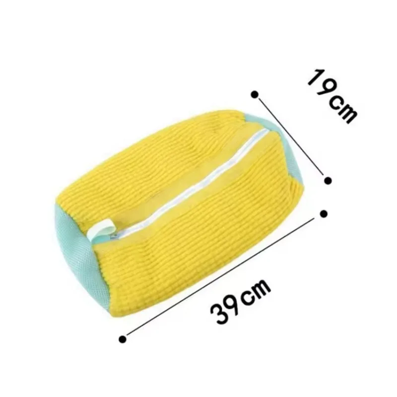 Shoes Laundry Bag Convenient Tear-resistant Shoe Wash Bag Washing Machine Reusable Durable Zipper Sneaker Tennis Shoe Clean Kit