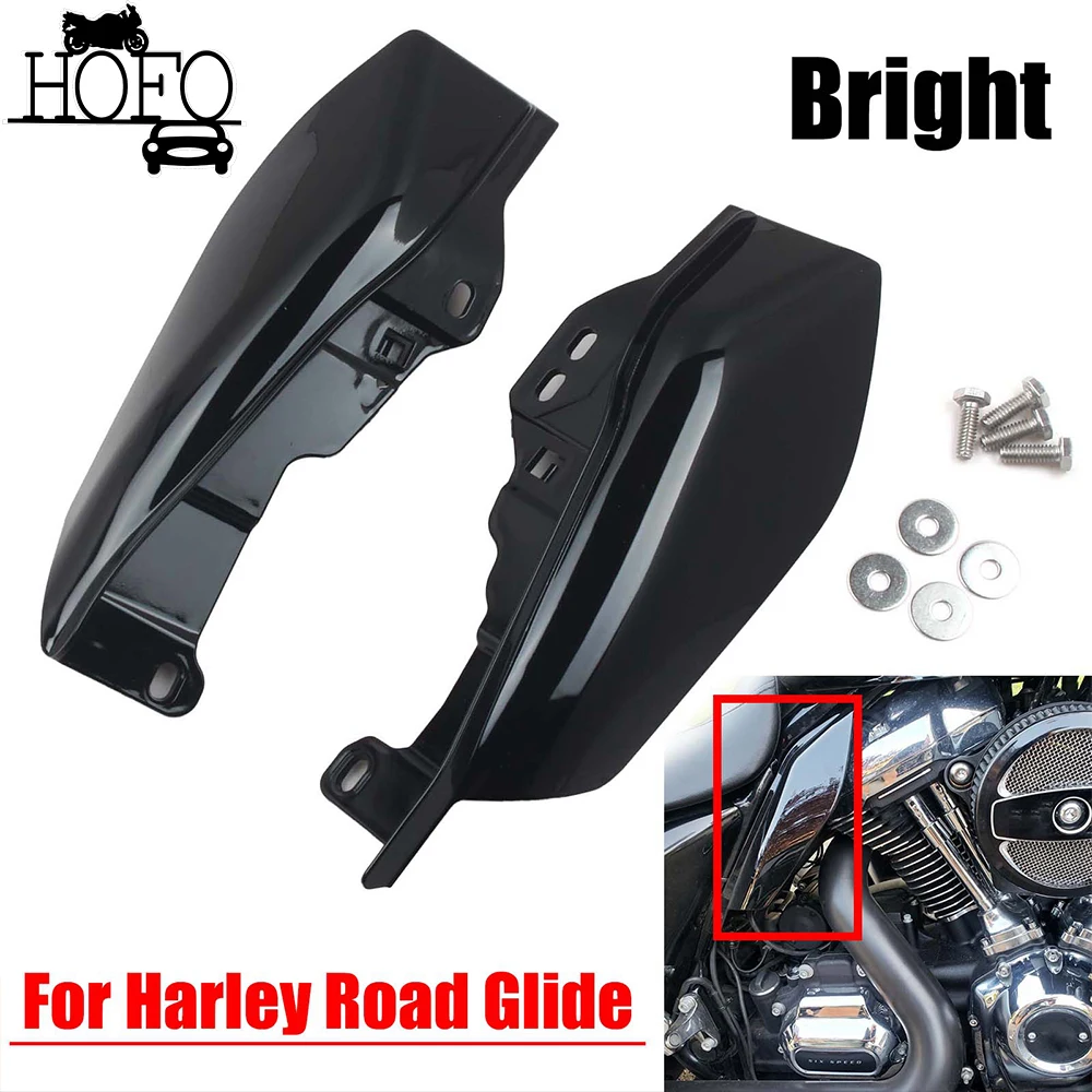 

Motorcycle Mid-Frame Air Deflector Under Seat Engine For Harley Touring Trike 2017-2024 Electra Glide Road King Road Glide