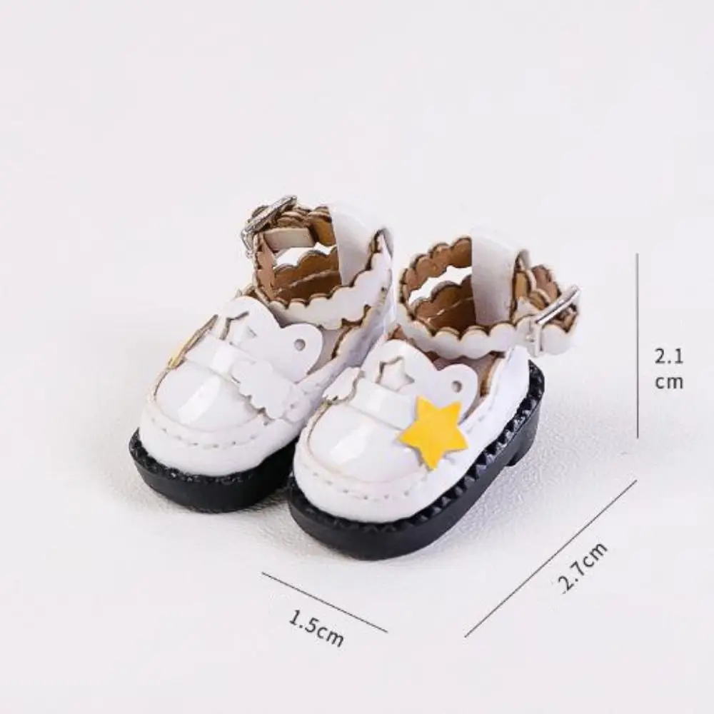 

Casual Wear Shoes Boots 6 Colors Star Uniform PU Leather jk Shoes PU Leather Quality Boots for 1/11 OB11 Accessories