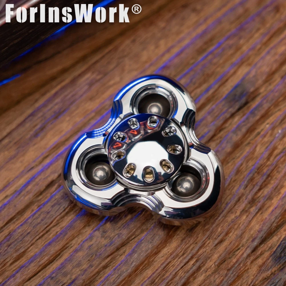 METALOTUS EDC FIDGET SPINNER Fit 8mm Beads Finger Spinner Sensory Toys Metal Fidgets Toys