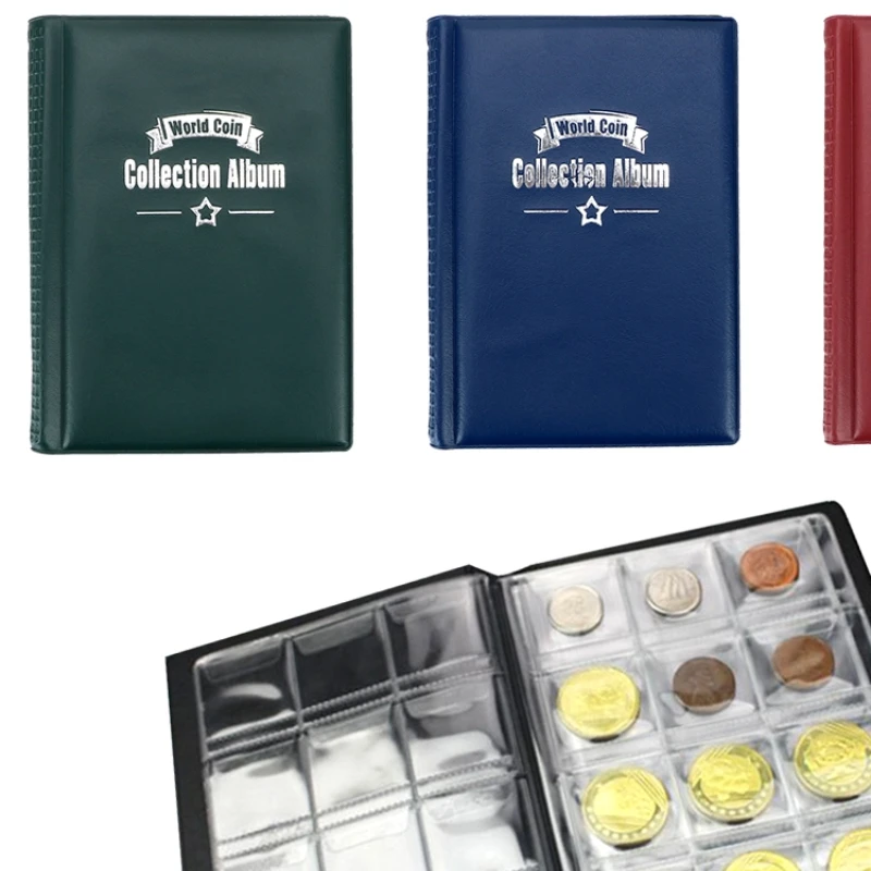 Minimalist Style PVC Film 120 Gram Coins Artificial PU leather Multi-kinetic Coin Collection