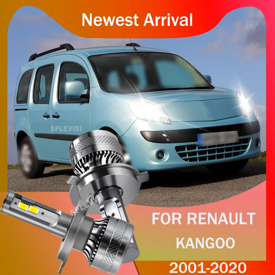 

High-Intensity H4 Car Headlight Bulbs for Safer Long Trips For RENAULT KANGOO 2001 2002 2003 2004 2005 2006 2007 2008 2009-2020