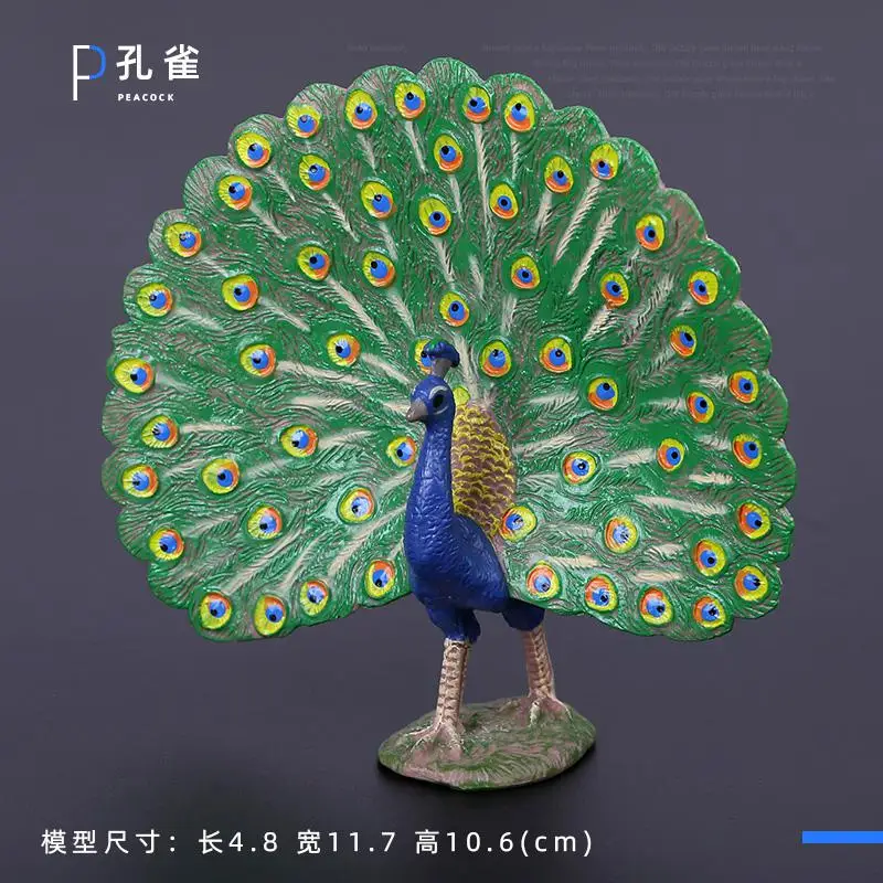 Simulatie Dierenfiguren Ooievaar Adelaar Turkije Actiefiguur Dierenbeeldjes Bosfamilie Plastic Vogels Speelgoed Kindergeschenken Dierentuin
