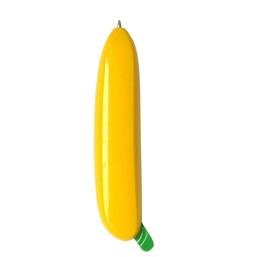 

Banana Ballpoint Pen Black Ink Smooth Writing Plastic Kids School Supplies Pocket Pen Ergonomic Teacher Planner Cool Teens Gift