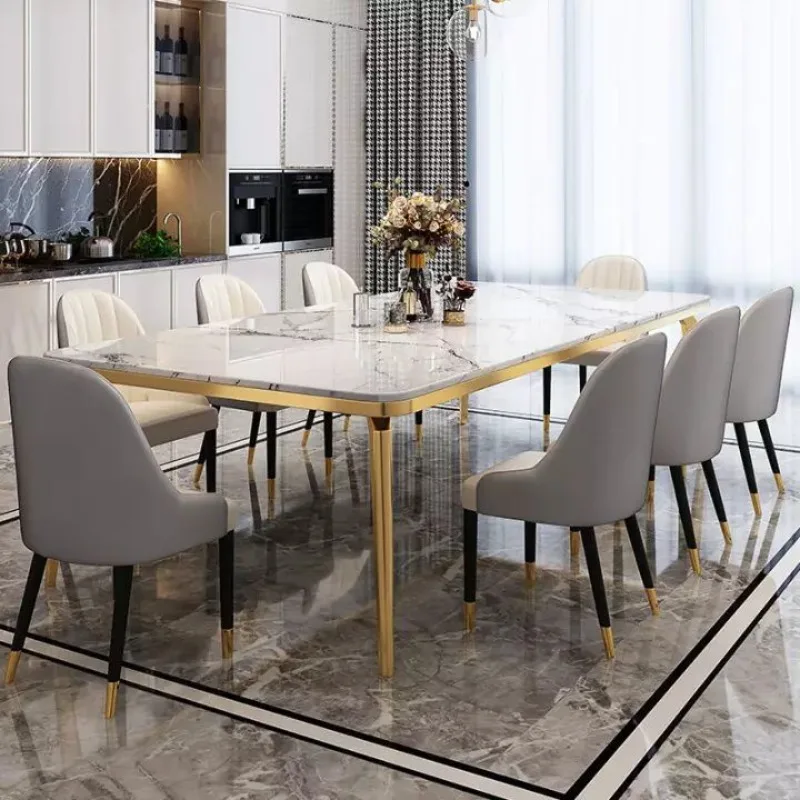 モダンなシンプル住宅、軽奢なダイニングチェア、北欧風レストランの背もたれ付きレジャーテーブルと椅子