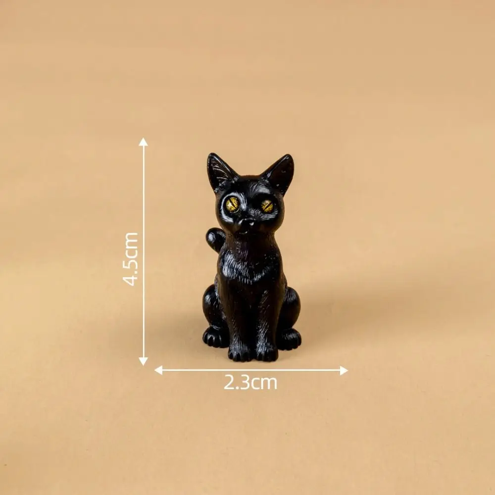 

Creative Simulation Color Cat Figurines Handmade DIY Small Vase Miniature Decoration Pieces Gift House Vase