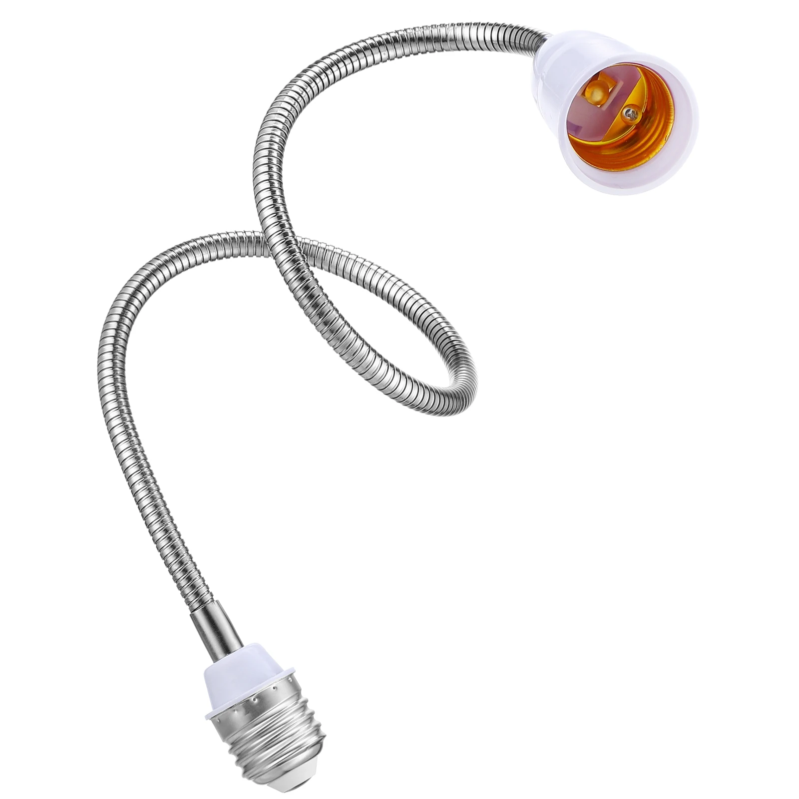 

E27 Lamp Head Extender 60cm Flexible Hose Bulb Holder Light Bulb Extender Socket E27 Adapter Lamp Socket Extension Outdoor