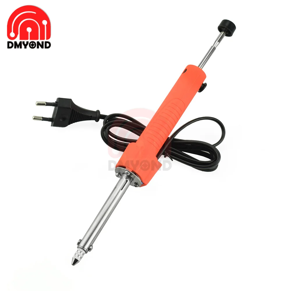 Ferro De Solda Elétrico Estanho Ventosa, Precision Welding Tool, Equipamento De Solda, Mão, UE, EU Plug, 220V, 36W, 2-em-1