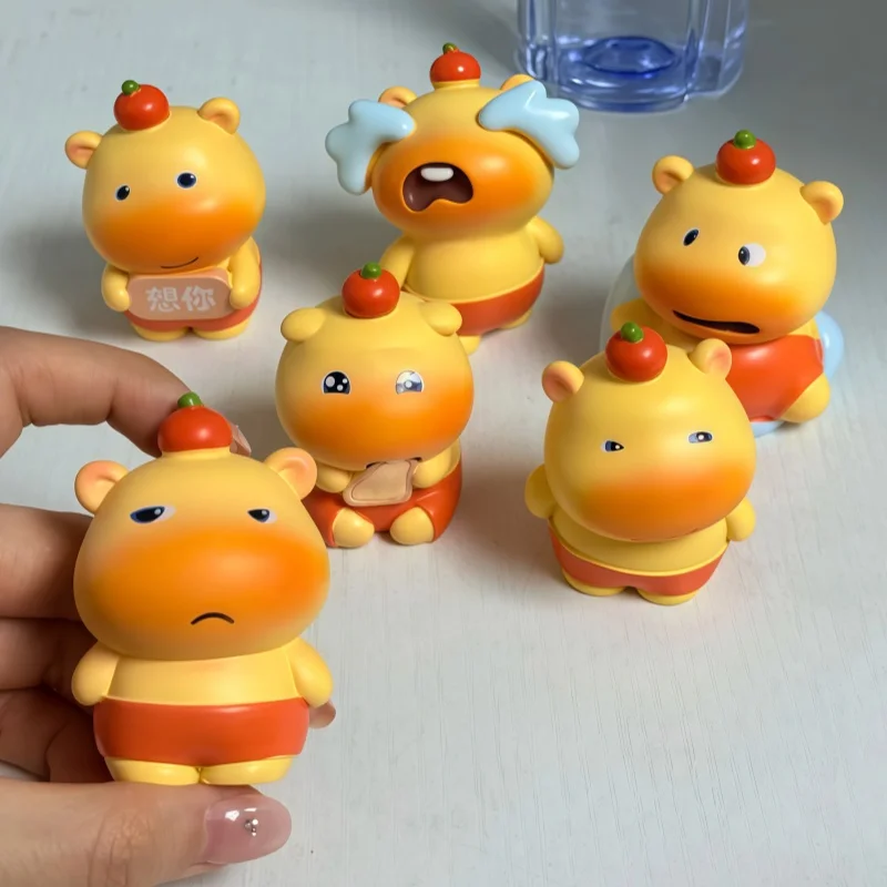 Neue süße Capybara Lulu Blind Box Super süße Mode Dekoration Desktop Ornamente Puppen Büro Buddy Hot Style hochwertige Geschenke