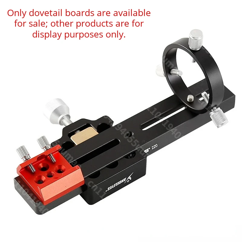 40/70/100/150/220/300/400/450mm Black/Red Guide Star Equatorial Mount Dovetail Plate Astronomical Telescope Accessories