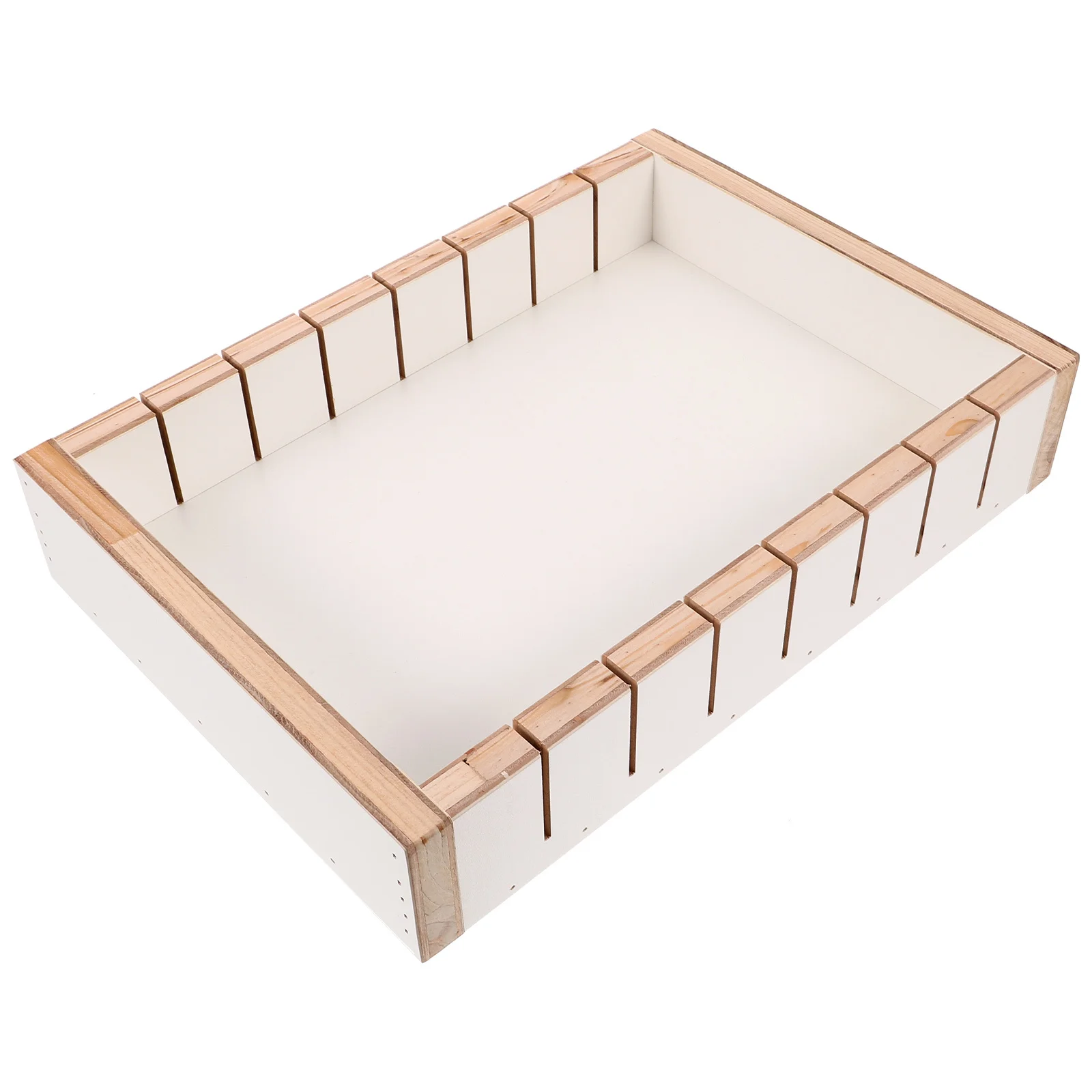 

Donkey-Hide Gelatin Mold Wood Tray Handmade Nougat Press for and Shaping Homemade Nougat Making Tool