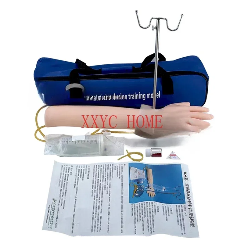 Venous Puncture Infusion and Intramuscular Injection Training Arm Model Nurse Blood Drawing Practice Injection Arm Model