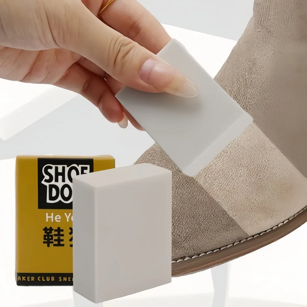 Shoe Cleaning Eraser Revitalize Your Sneakers with This Waterless Shoe Brush Stain Removal Conditioning Rubber Block Shoe Brush