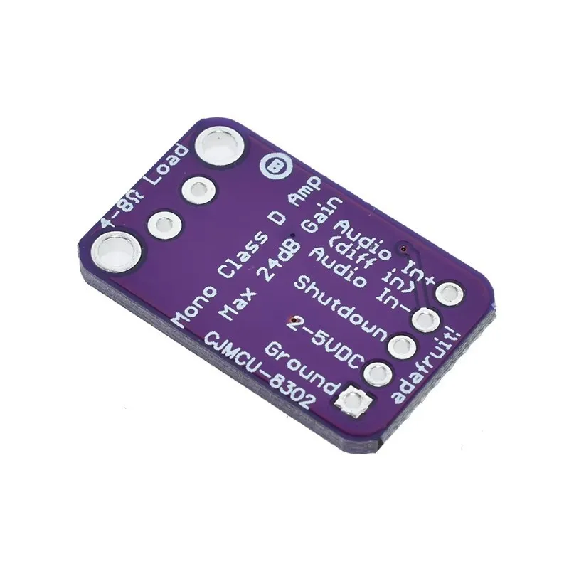 PAM8302 2.5W Single Channel DClass Audio power Amplifier module Development Board