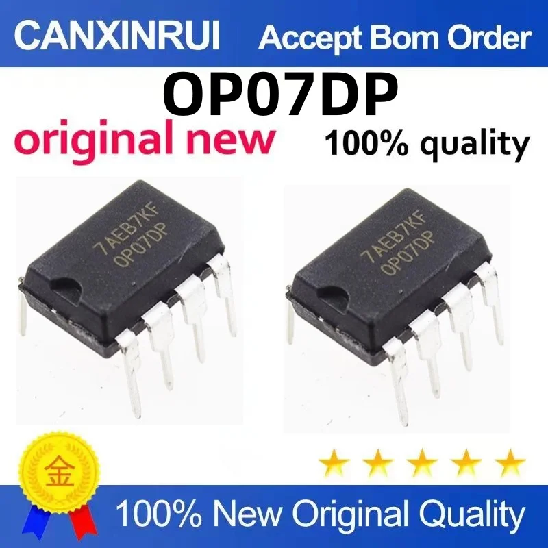 

（100 pieces）OP07DP OP07CP DIP-8 In-line