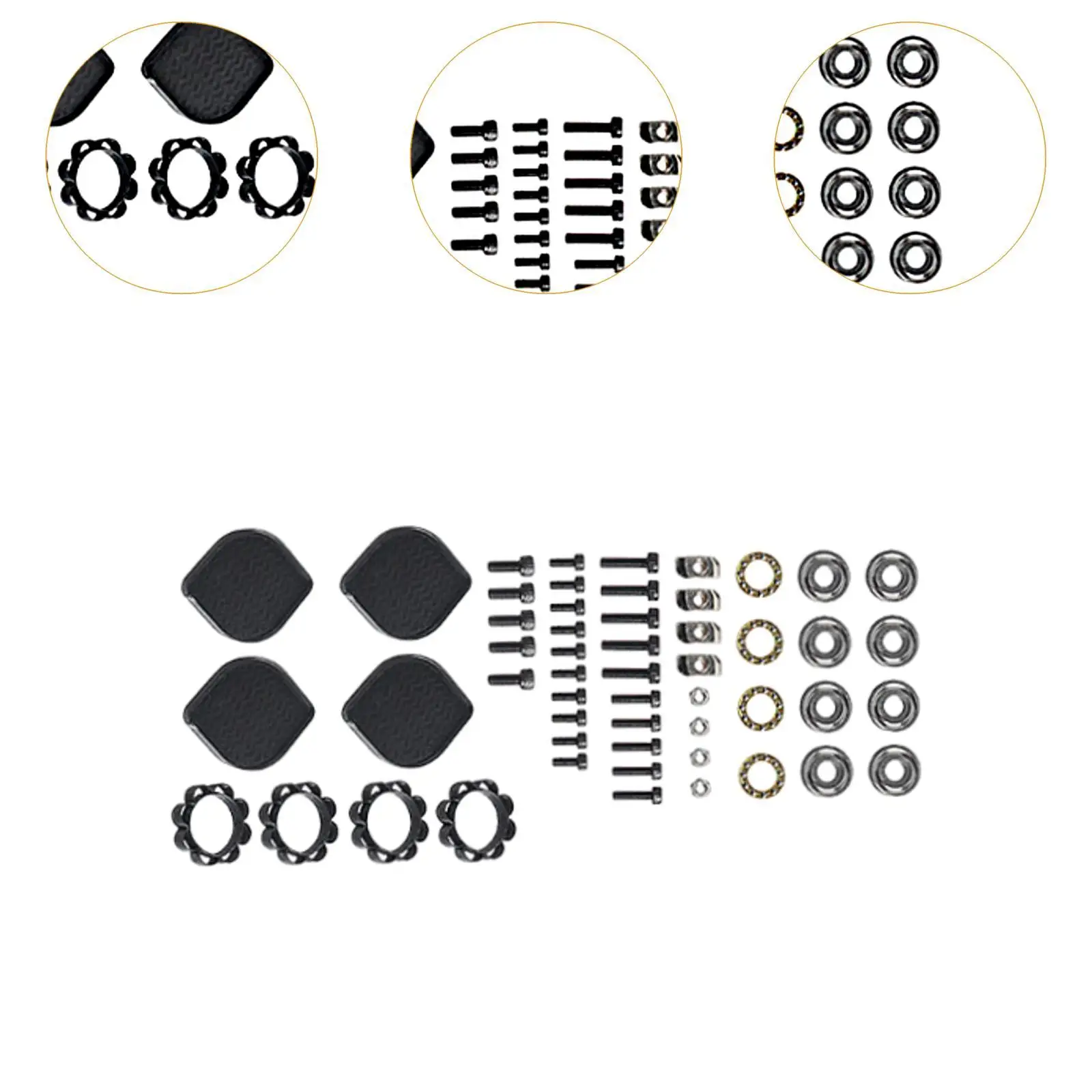 Omnidirectional Self Aligning Anti Vibration Foot Kit Accessory for A1, A1 Mini