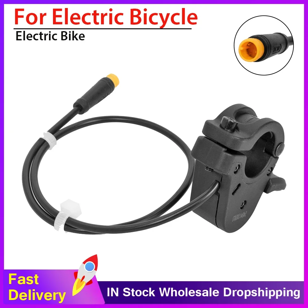 300X Thumb Throttle Electric Bike Speed Control Accelerator Right/Left Both Sides Available for Electric Bicycle Parts