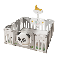 Foldable Indoor Baby Playpens Protective Children's Game Fence For Babies