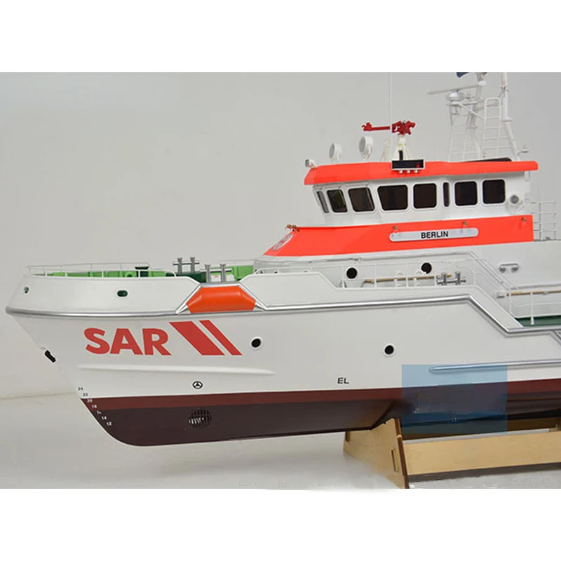 1/32 Remote Control Ship Model SK36 Berlin German Ocean Rescue Ship  Fiberglass Hull  Finished Remote Control Ship Model