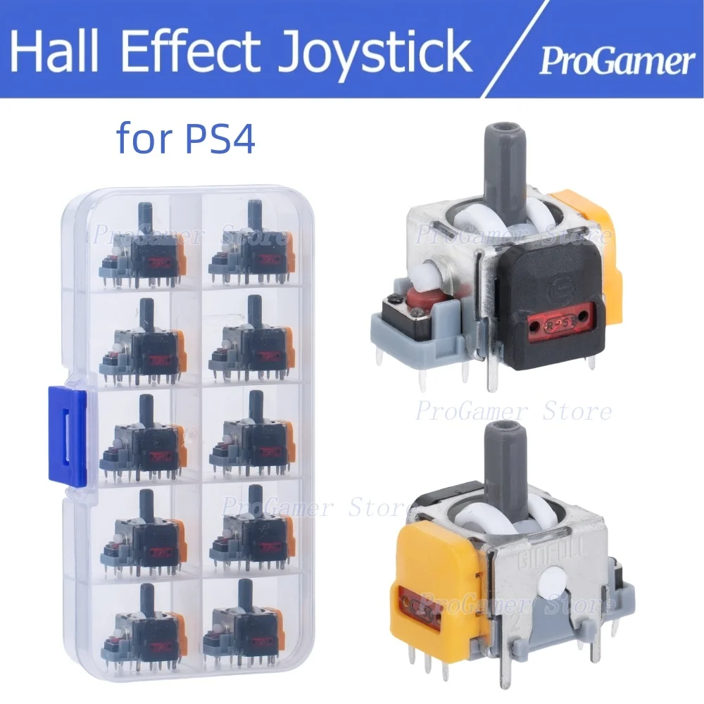 10/20/30 قطعة قاعة/TMR عصا التحكم الكهرومغناطيسية استبدال تحكم ل PS4 Dualshock ThumbStick لأجزاء إصلاح لوحة الألعاب