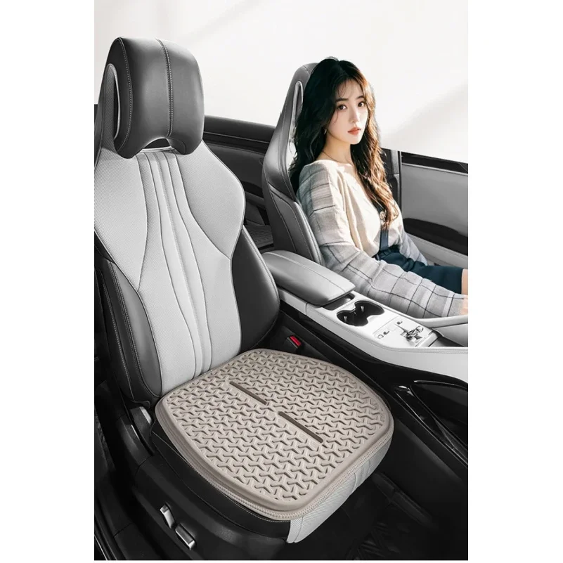 

New car seat cushion, universal for all seasons, summer ice silk cooling pad, gel seat cushion, honeycomb office cooling pad