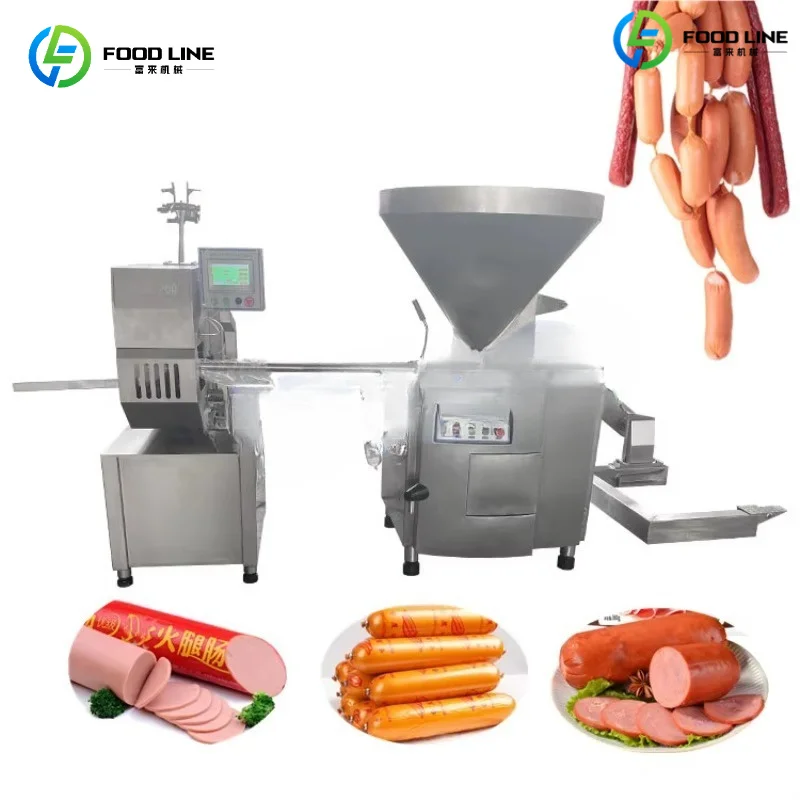 Customized Small Business Electric Ham Meat Sausage Make Machine Sausage Stuffer Filler and Twist Machine