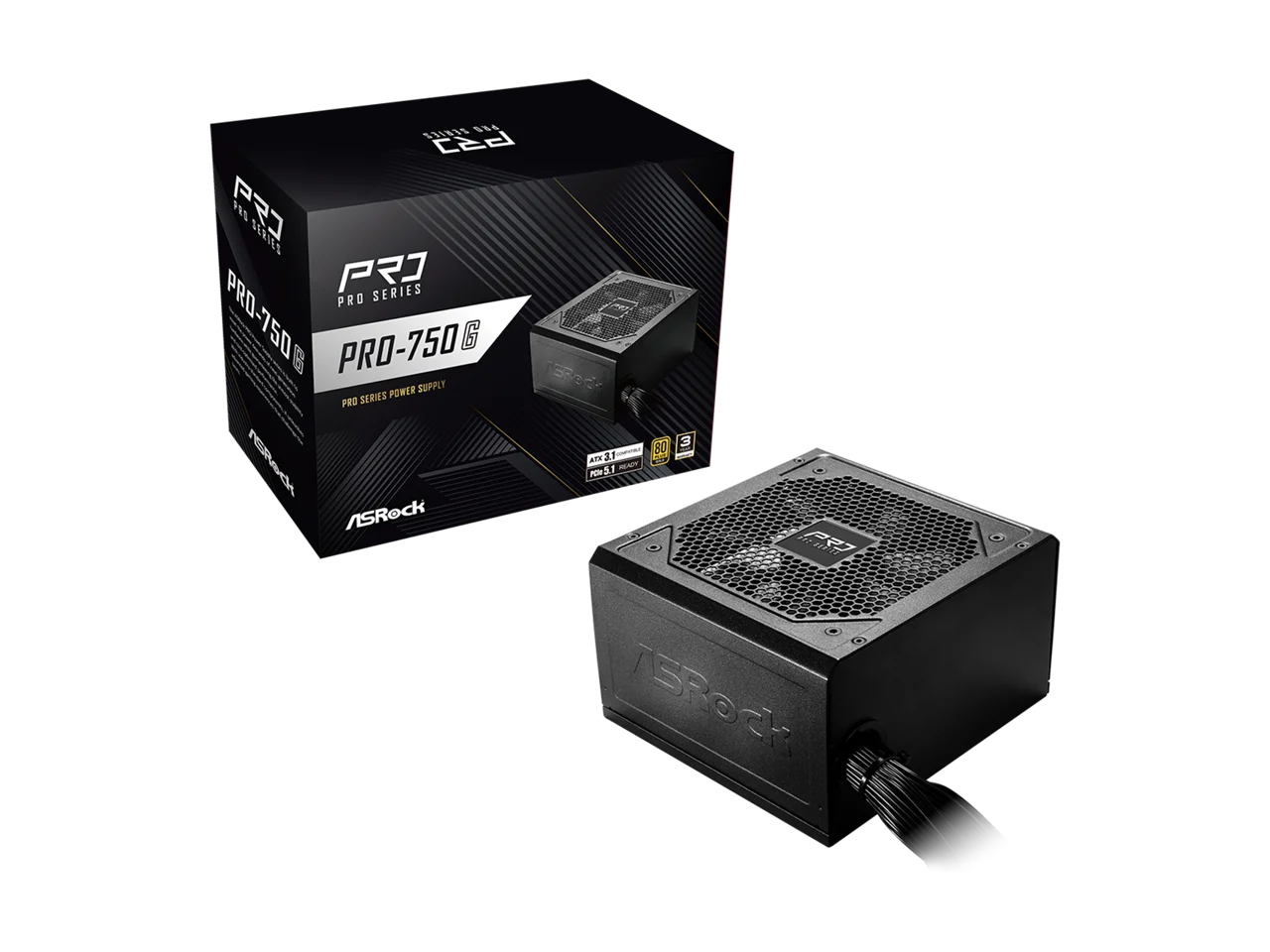 ASRock PRO Series PRO-750G 750 - Power Supply 750W recension och pris