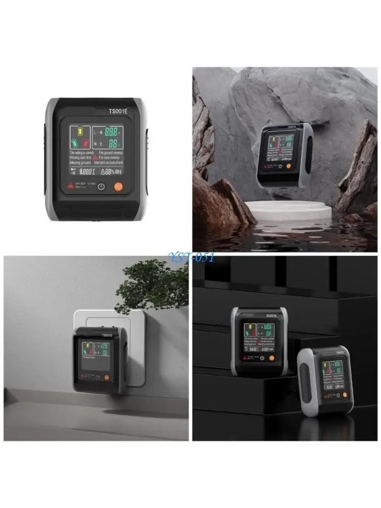 

E15A Outlet Testing Instrument With Climate Monitoring Capabilities for Office Usage