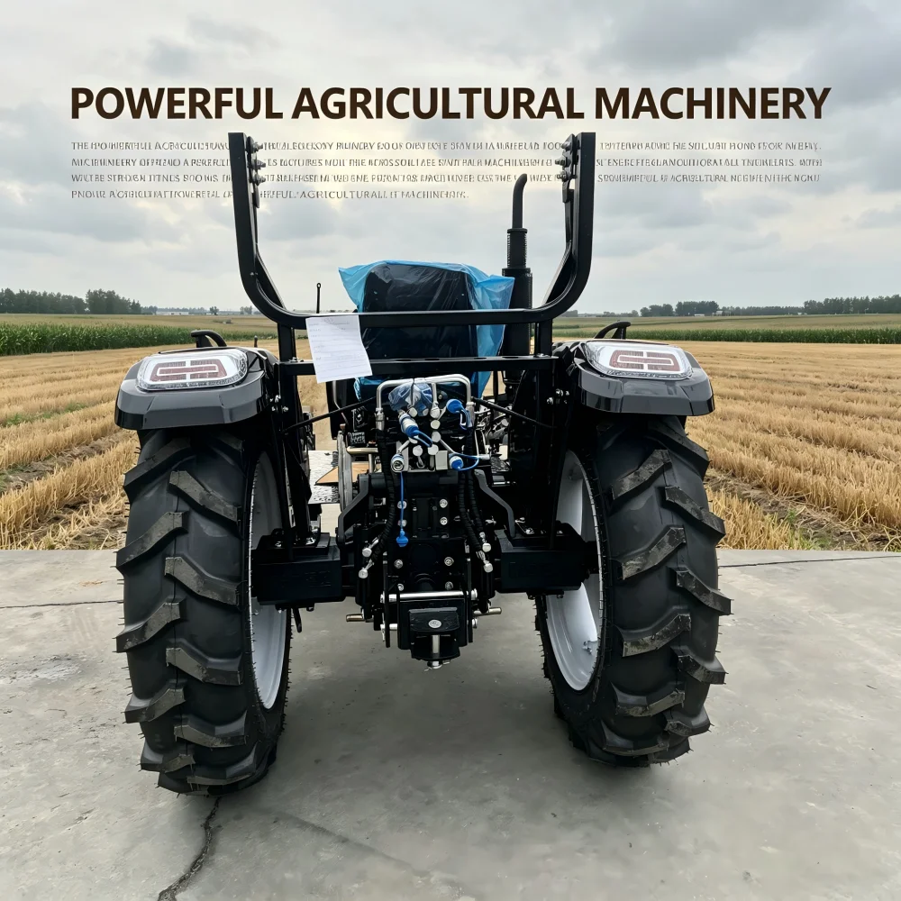 70/80HP Optional 4WD Farm Tractor Multispecification Agricultural Wheel Tractor