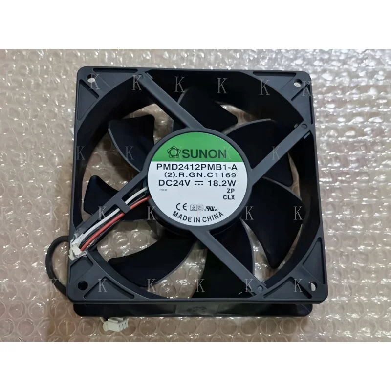 

C FOR Бесшумный охлаждающий вентилятор с большим объемом воздуха PMD2412PMB1-A 120*120*38 мм 24 В 18,2 Вт