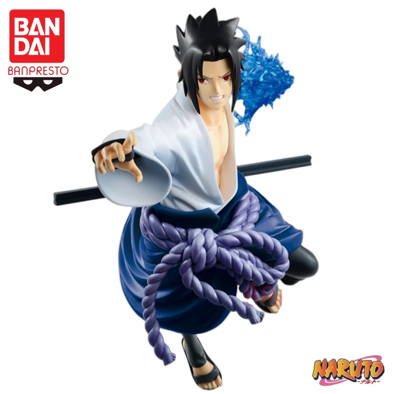 

In Stock Bandai Banpresto Original Naruto Vibration Stars Uchiha Sasuke Model Doll Brand New Boxed Action Figure Figurine