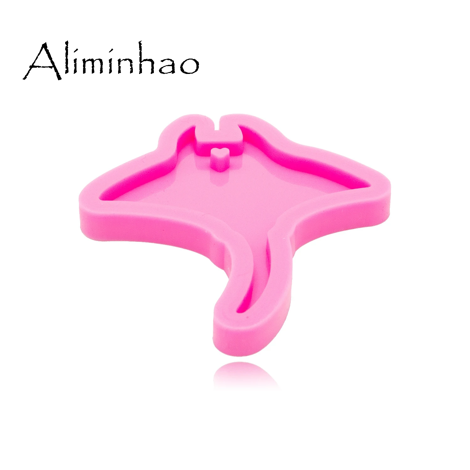 DY0349 Shiny sting rays mold DIY keychain jewelry epoxy mould silicon Resin Crafting keychain silicone molds moulds