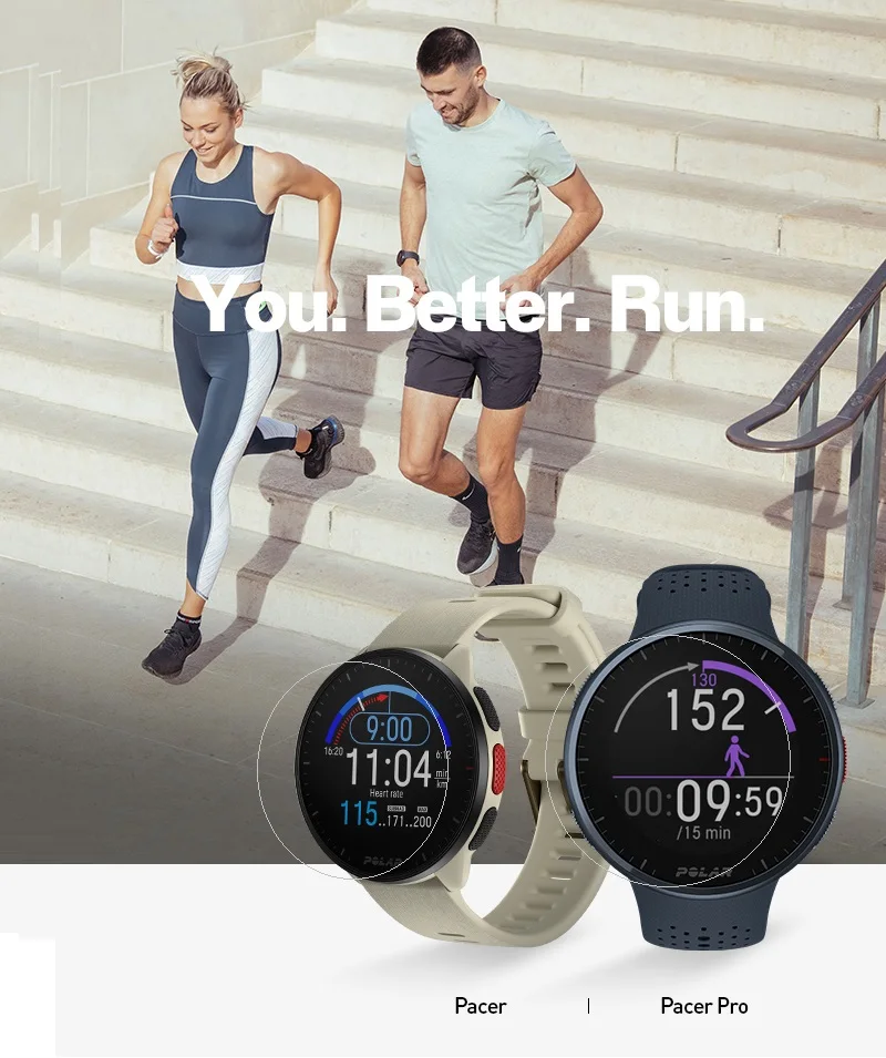 5 шт., защитная пленка для экрана смарт-часов Polar Pacer Pro