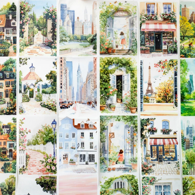 

Mr Paper, Бесплатная серия Moment Washi, длинная петля, наклейка на ленту, студенческие канцелярские принадлежности, детские подарки, красочная лента, клейкая лента