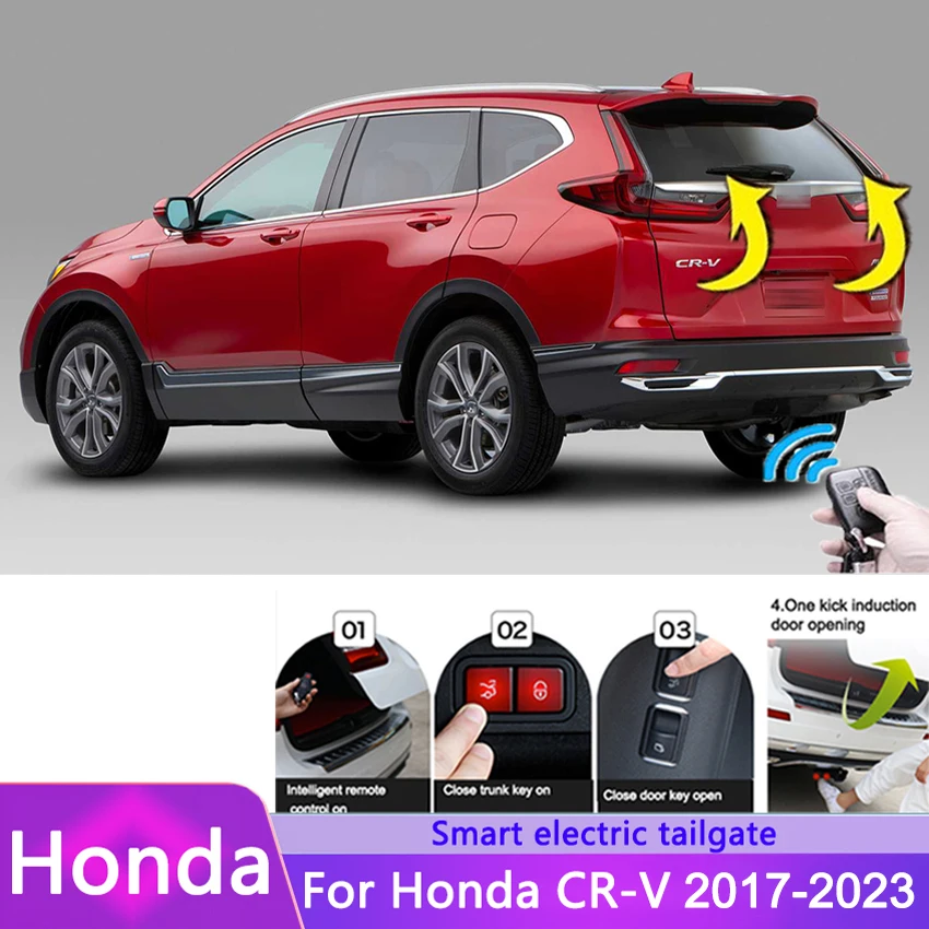 Electric Tailgate Refitted For Honda CR-V CRV 2017-2023 Tail Box Smart Electric Tail Gate Door Power Operated Trunk Decoration