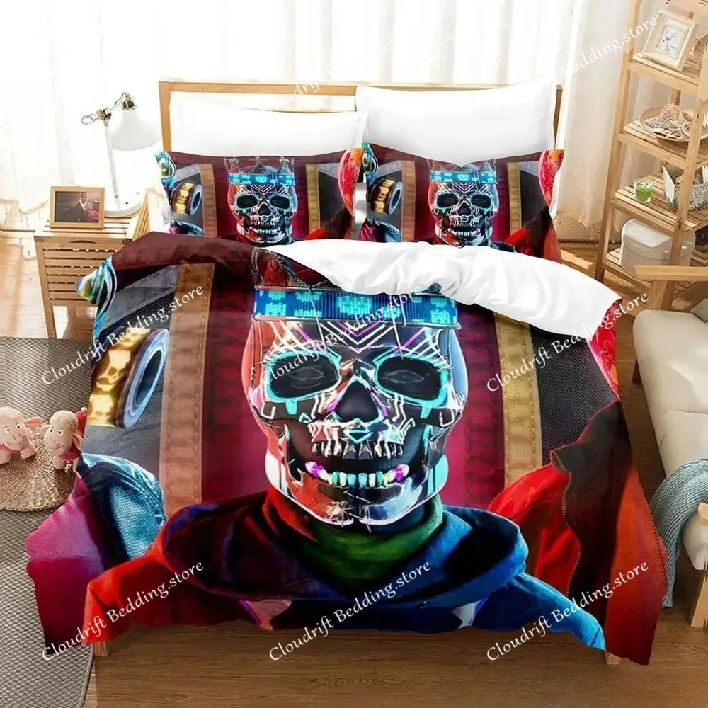 Watch Dogs Bedding Set Single Twin Full Queen King Size Bed Set Adult Kid Bedroom Duvet Cover Sets 3D Print Game