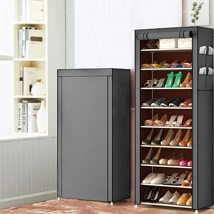 

Shoe rack, simple household cloth shoe cabinet, non-woven Oxford cloth reinforced thick multi-layer shoe cabinet