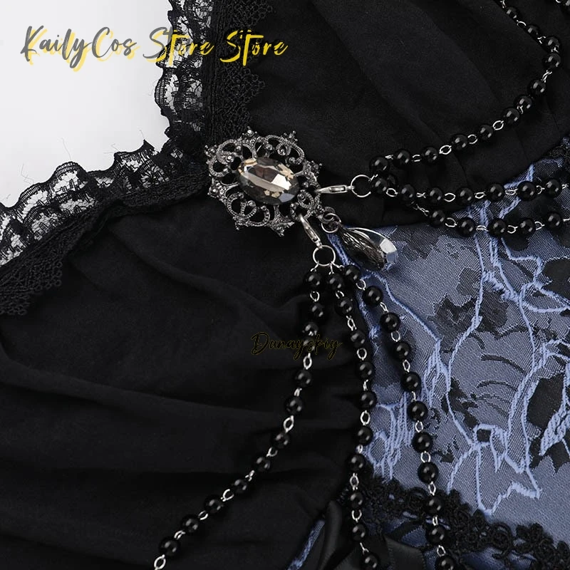 A-Line Mini Dresses Vintage Elegant Lace Trim Y2K Goth Floral Lace-up Short Dress Short Sleeve Smock Women Autumn New Fashion﻿ view 4