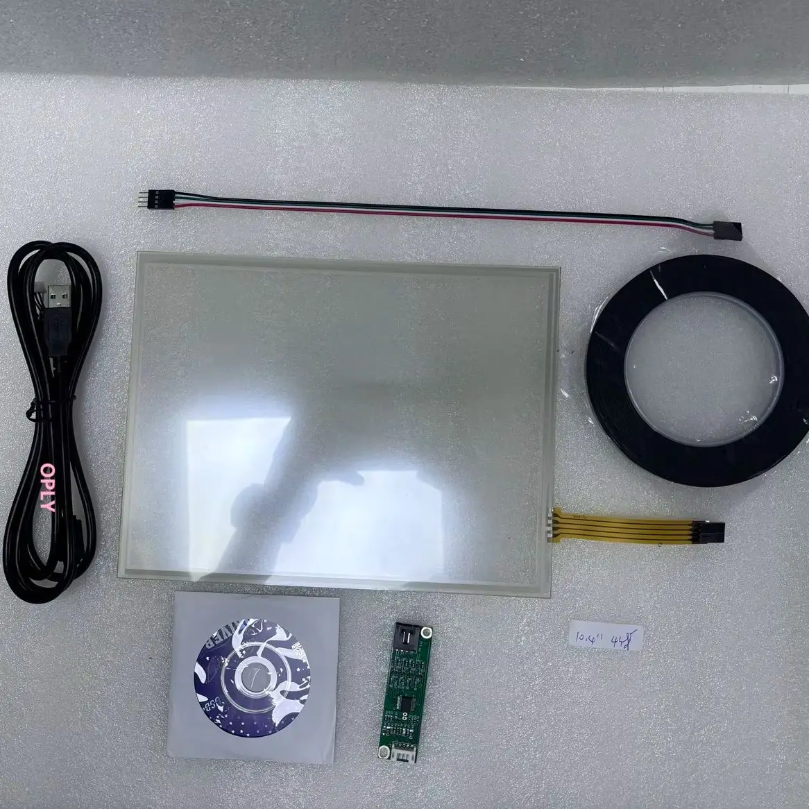 New Resistive Touch 10.4 inch 4 Wire 225.3*172.8mm TP-10406 LCD HD panel TP sensor screen 10.4