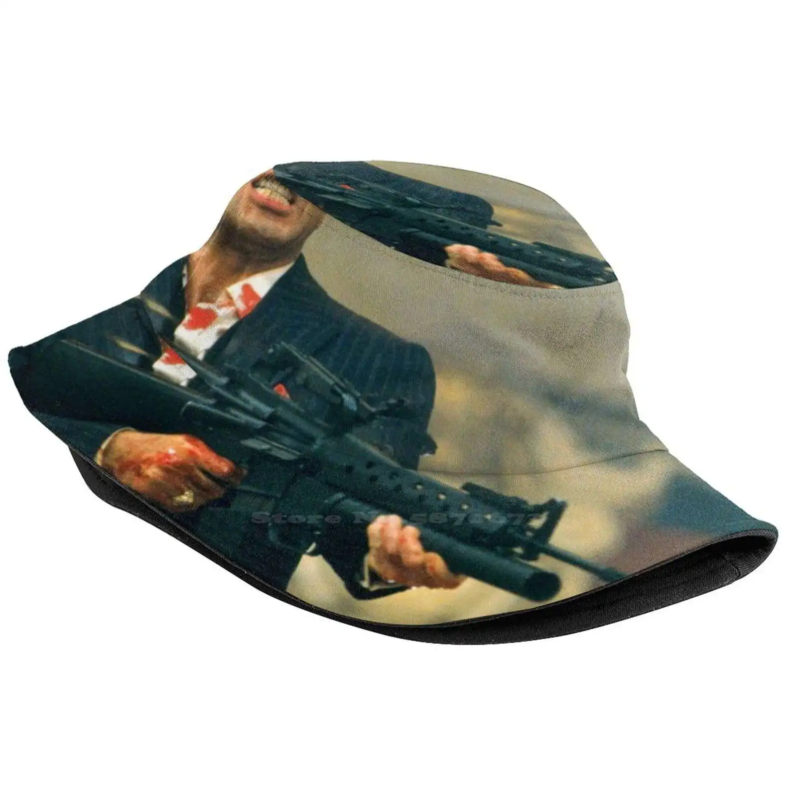 Scarface Women Men Fisherman Hats Bucket Caps Scarface Tony Montana Al Pacino